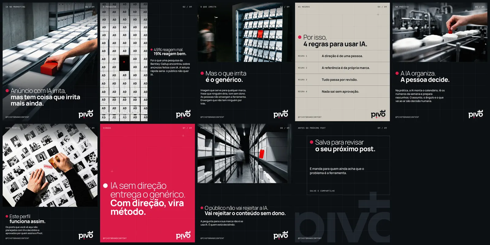 Pivot, identidade 3